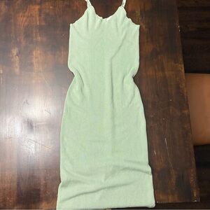 Freshman 1996 green knit dress